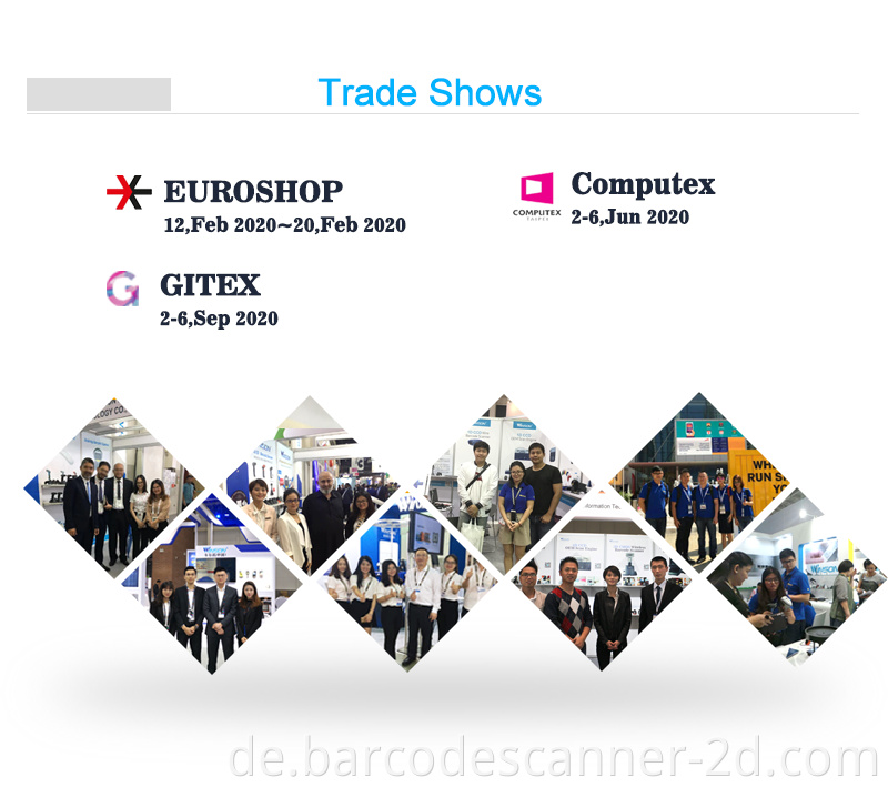 Winson WNI-9610 Neues Produkt 2D CMOS Barcode Scanner POS QR-Code-Scanner